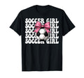 Soccer Soccer Mom Coquette T-Shirt - Minimalist Print Men Women - T-Shirt, Sweatshirt, Hoodie