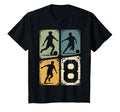 8Th Birthday 8 Soccer Player Soccer T-Shirt - Custom Art Print Men Women - T-Shirt, Sweatshirt, Hoodie