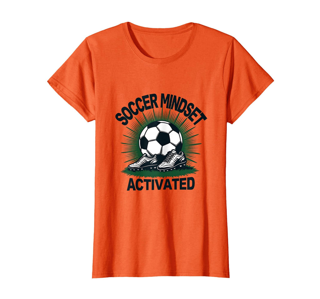 Soccer Mindset Activated Bold T-Shirt - Custom Art Print Unisex - T-Shirt, Sweatshirt, Hoodie