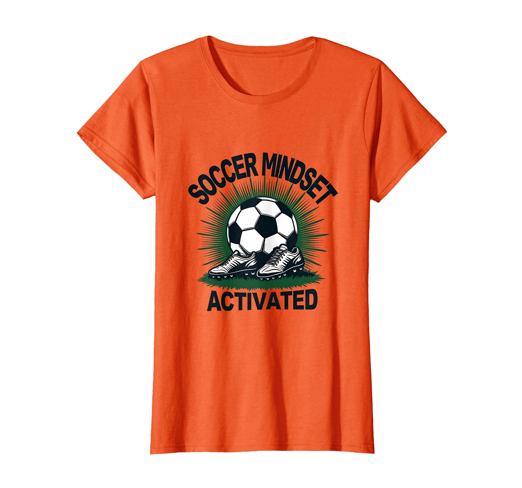 Soccer Mindset Activated Bold T-Shirt - Custom Art Print Unisex - T-Shirt, Sweatshirt, Hoodie