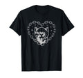 Y2K Cat Chain Heart Emo Goth 90S 2000S T-Shirt - Unique Graphic for Adults - T-Shirt, Sweatshirt, Hoodie