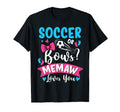 Soccer Or Bows Memaw Loves You Gender T-Shirt - Trendy Graphic Unisex - T-Shirt, Sweatshirt, Hoodie