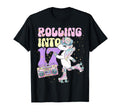 17Th Birthday Roller Skate Party Unicorn T-Shirt - Trendy Graphic Unisex - T-Shirt, Sweatshirt, Hoodie