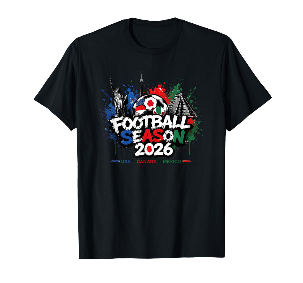 Football Season 2026 International T-Shirt - Trendy Graphic Unisex - T-Shirt, Sweatshirt, Hoodie
