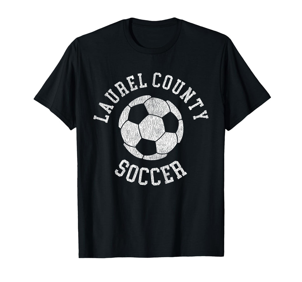 Laurel County Soccer Distressed 90S T-Shirt - Novelty Apparel Men Women - T-Shirt, Sweatshirt, Hoodie