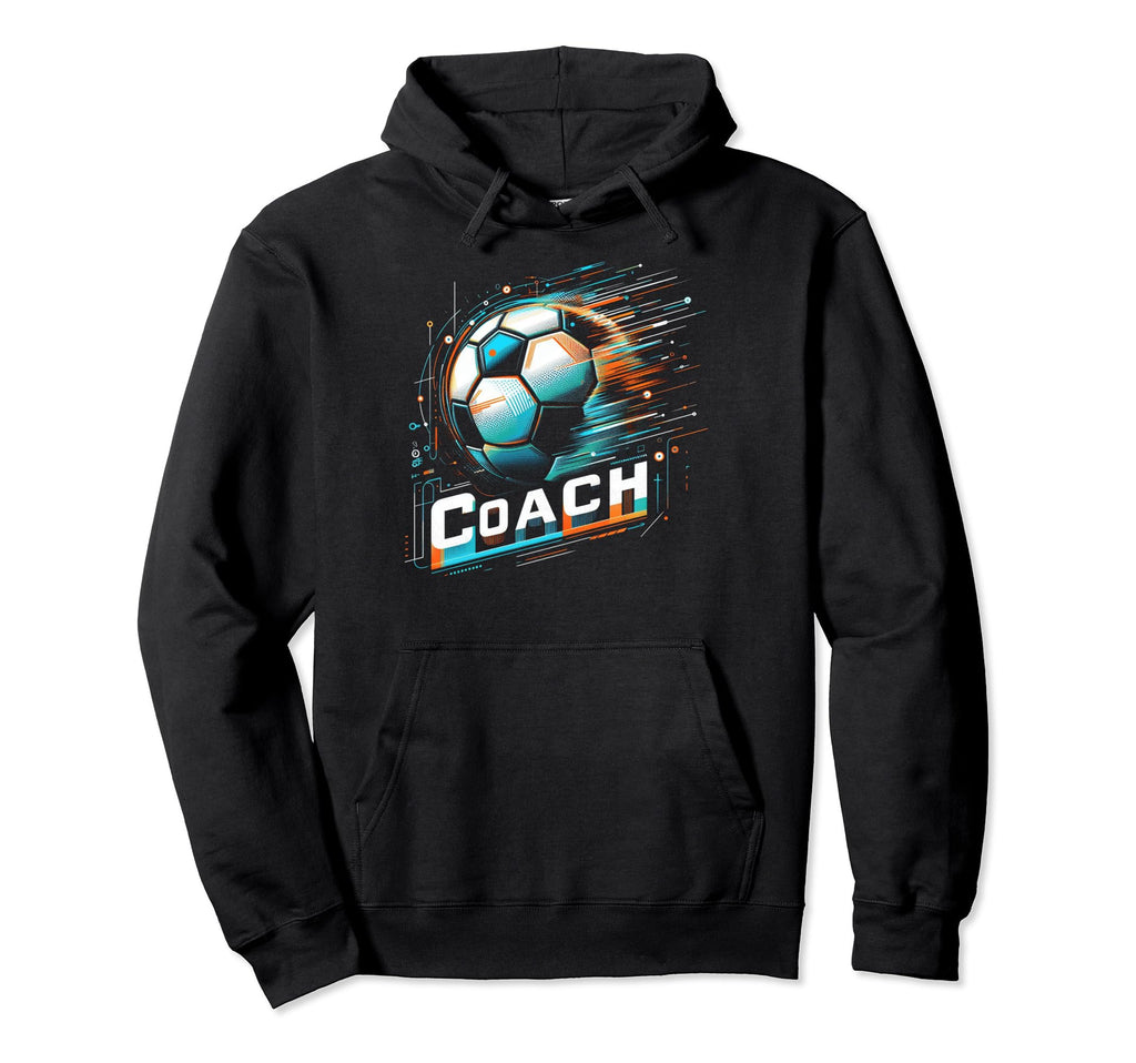Soccer Coach Training Coaching Football Hoodie - Unique Graphic Men Women - T-Shirt, Sweatshirt, Hoodie
