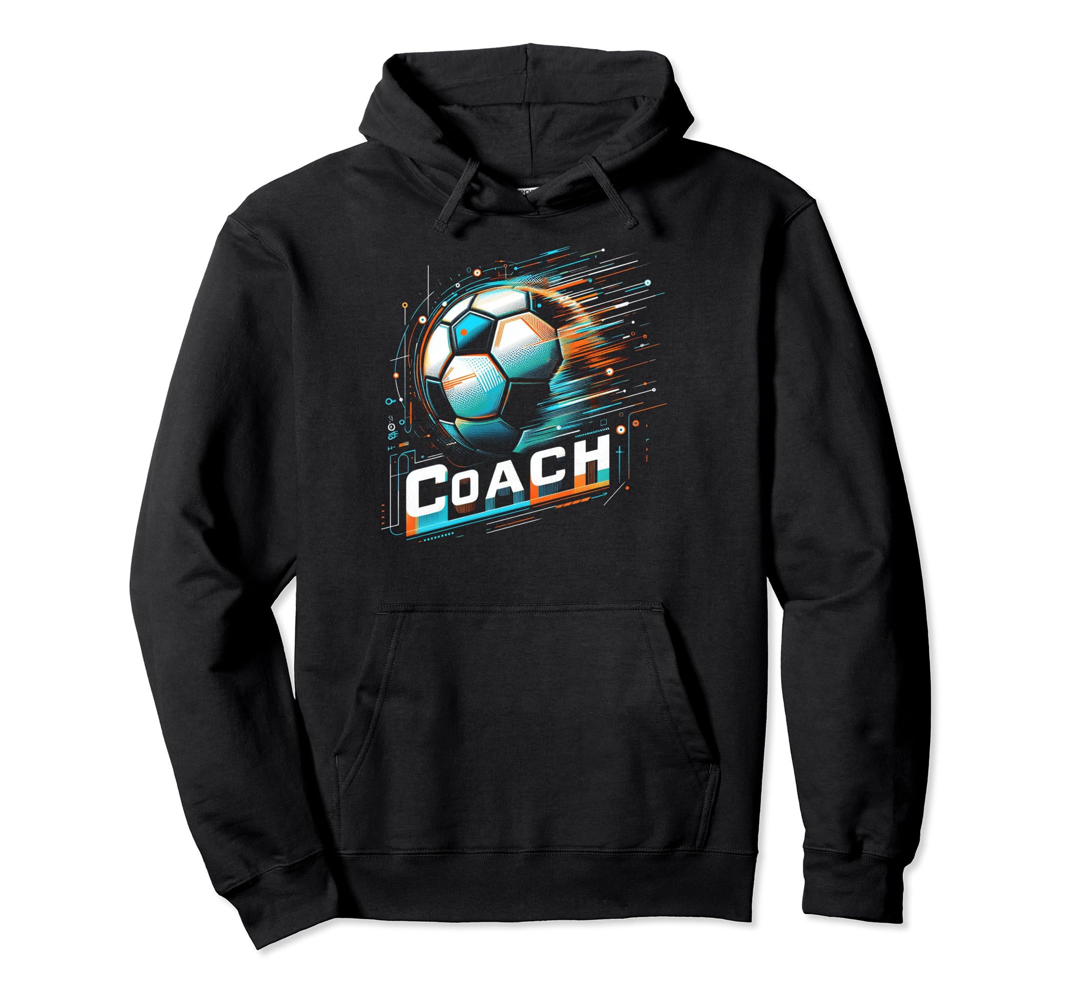 Soccer Coach Training Coaching Football Hoodie - Unique Graphic Men Women - T-Shirt, Sweatshirt, Hoodie