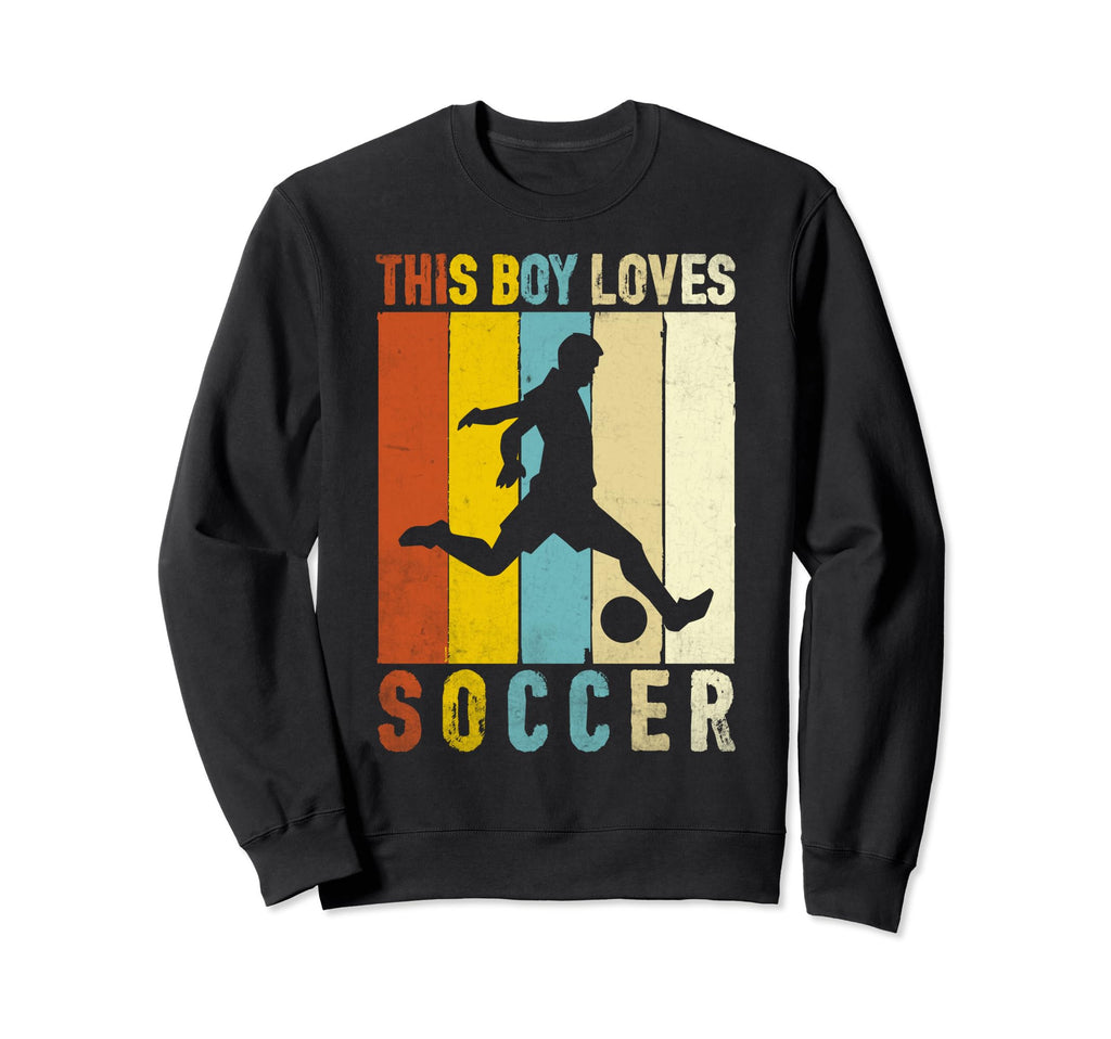 This Loves Soccer Sport Goalkeeper Sweatshirt - Unique Graphic Men Women - T-Shirt, Sweatshirt, Hoodie