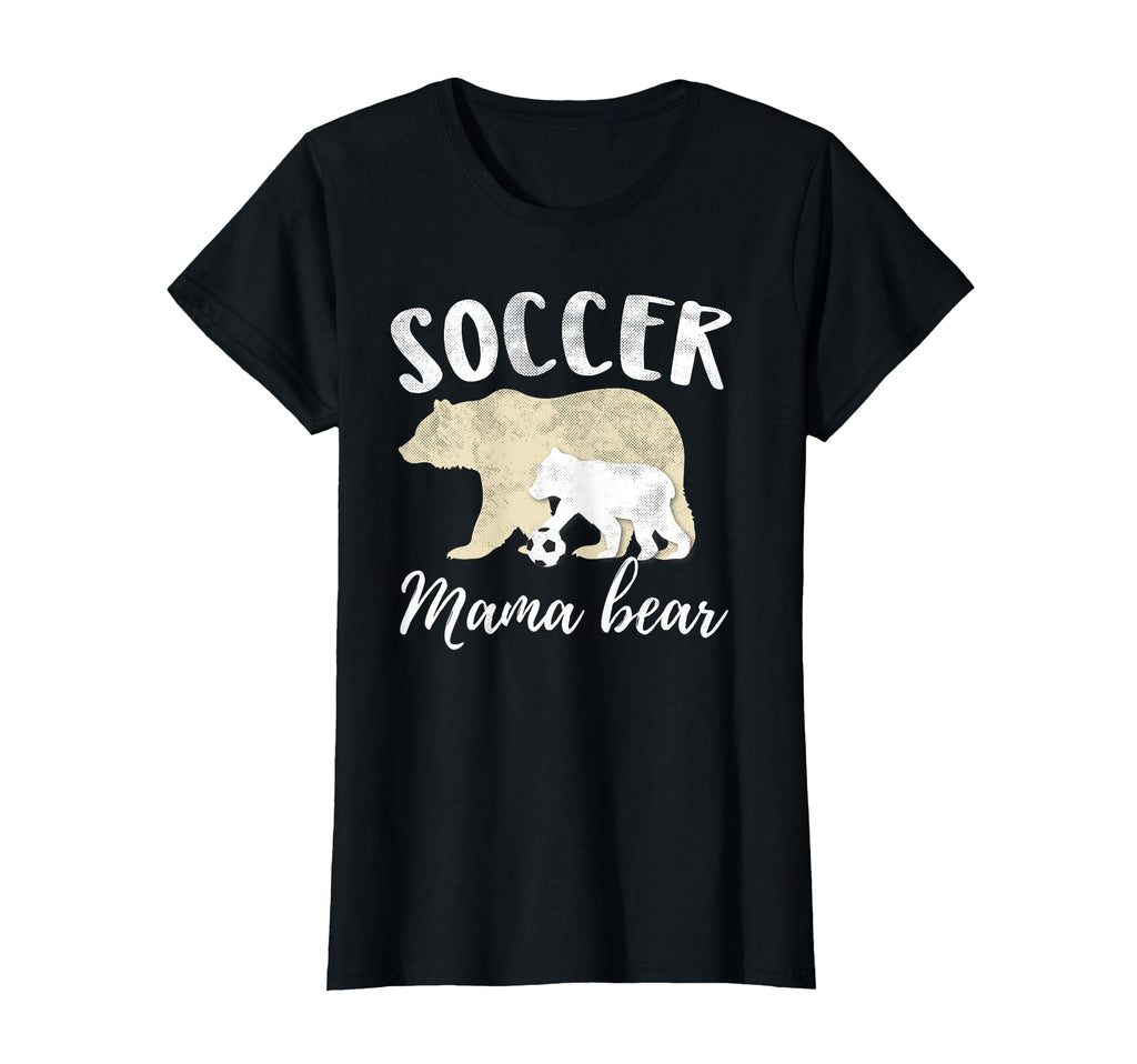 Soccer Mama Bear Mothers Day T-Shirt - Graphic Print for Adults - T-Shirt, Sweatshirt, Hoodie