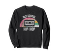 Old School Hip Hop Cassette Tape Sweatshirt - Aesthetic Graphic for Adults - T-Shirt, Sweatshirt, Hoodie