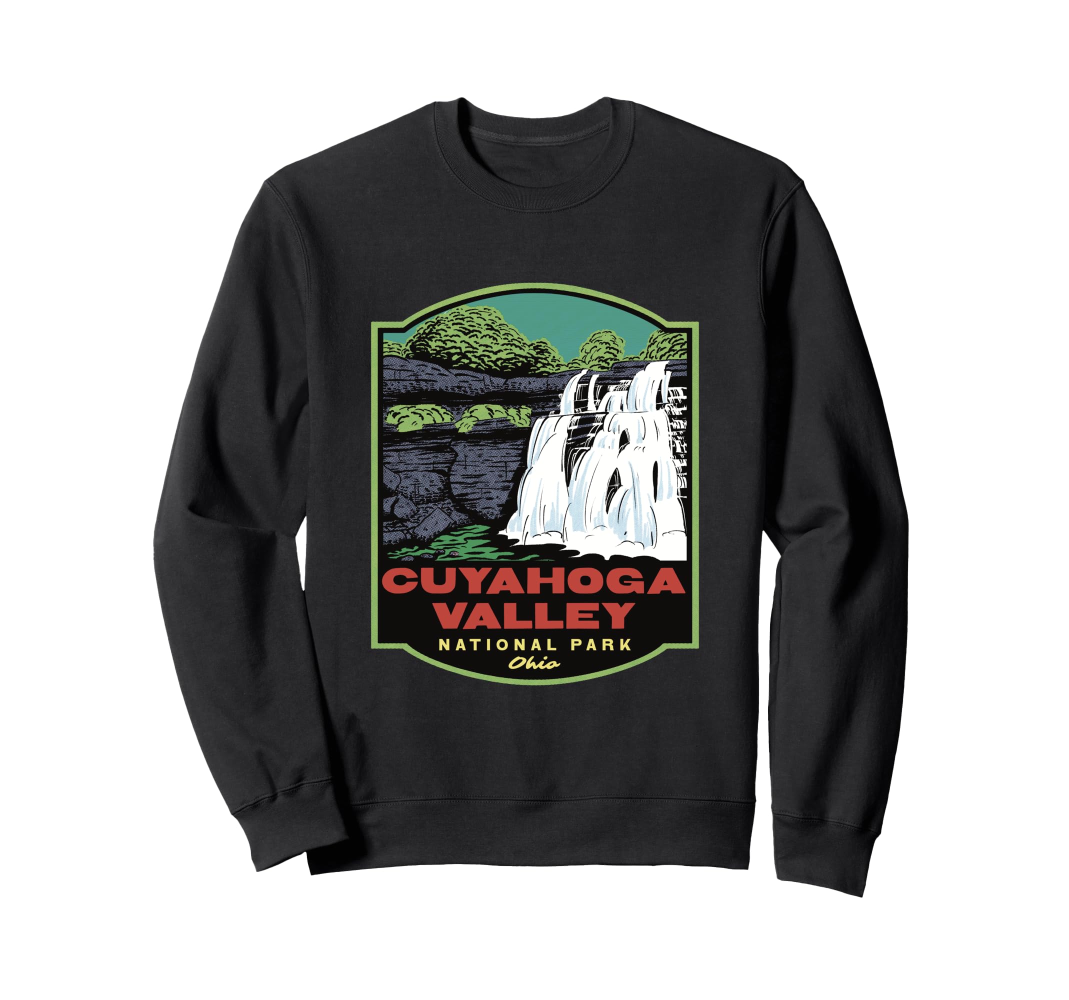 Cuyahoga Valley National Park Ohio Sweatshirt - Graphic Print for Adults - T-Shirt, Sweatshirt, Hoodie