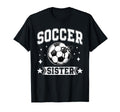Coquette Bow Soccer Sister Soccer T-Shirt - Fun Novelty Design for Adults - T-Shirt, Sweatshirt, Hoodie