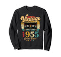 1955 70Th Birthday 70 Year Old Sweatshirt - Graphic Print for Adults - T-Shirt, Sweatshirt, Hoodie