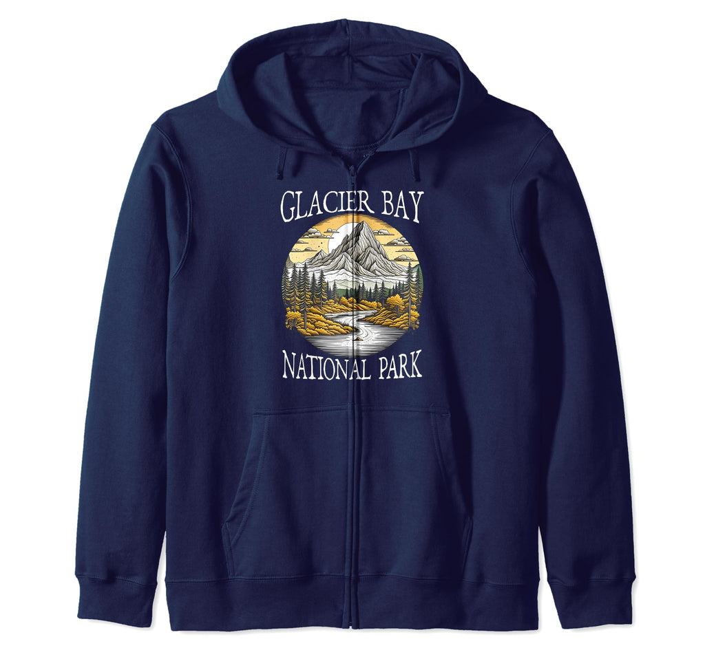 Glacier Bay National Park Alaska Sweatshirt - Fun Novelty Design Men Women - T-Shirt, Sweatshirt, Hoodie