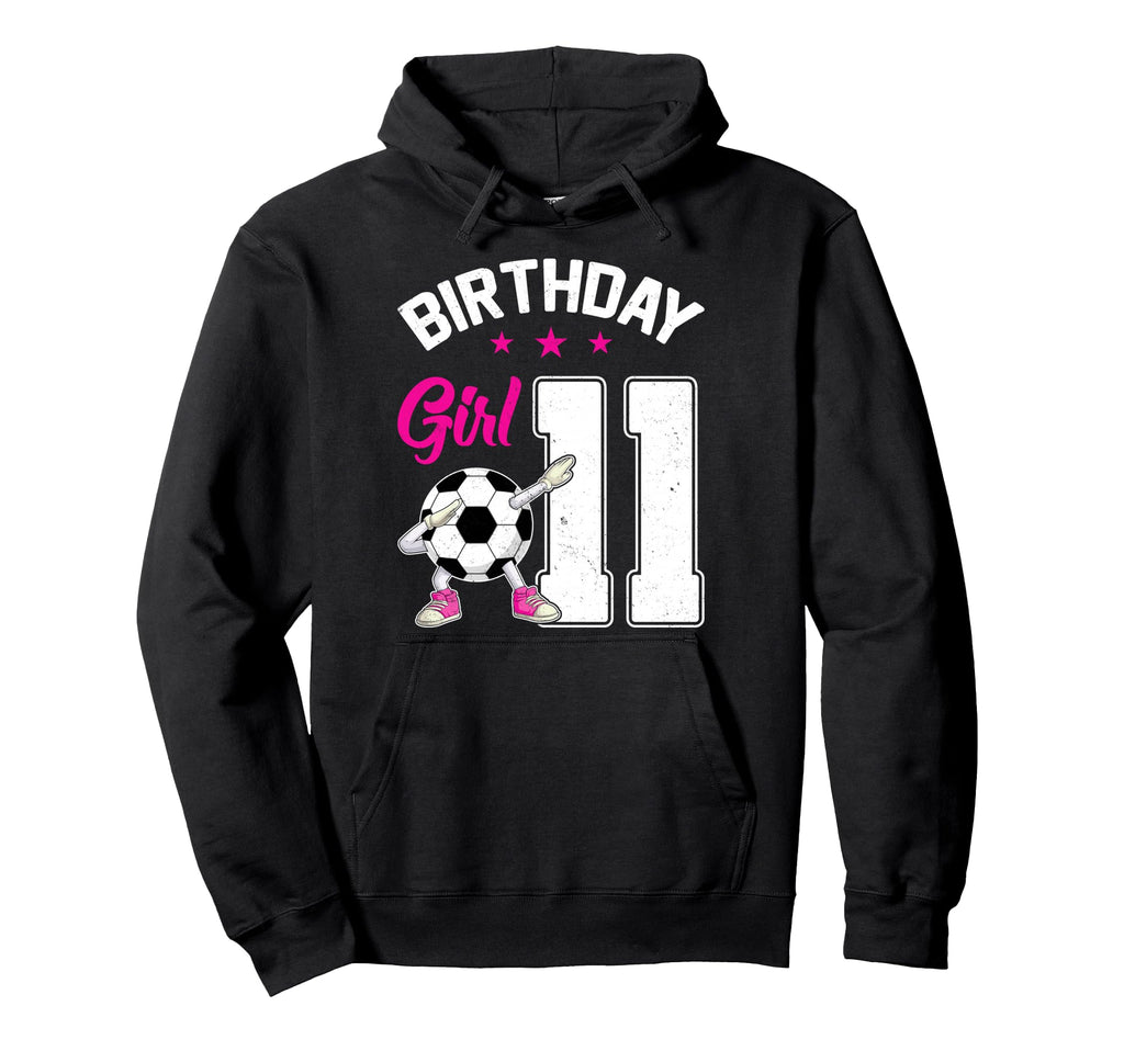 Birthday 11 Years Old Dabbing Soccer Hoodie - Unique Graphic for Adults - T-Shirt, Sweatshirt, Hoodie