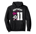 Birthday 11 Years Old Dabbing Soccer Hoodie - Unique Graphic for Adults - T-Shirt, Sweatshirt, Hoodie