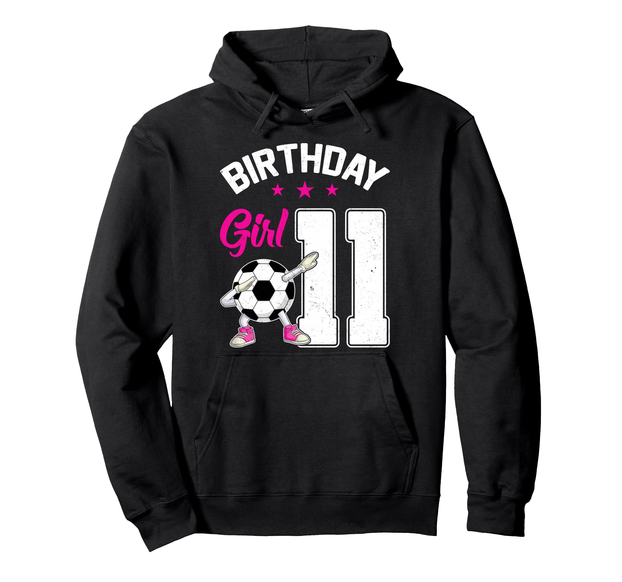 Birthday 11 Years Old Dabbing Soccer Hoodie - Unique Graphic for Adults - T-Shirt, Sweatshirt, Hoodie