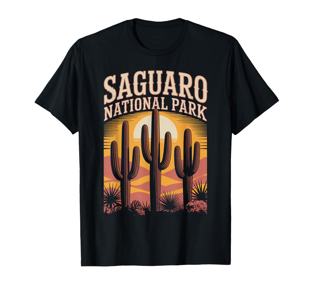 Saguaro National Park Outdoor Camping Us T-Shirt - Trendy Graphic Unisex - T-Shirt, Sweatshirt, Hoodie