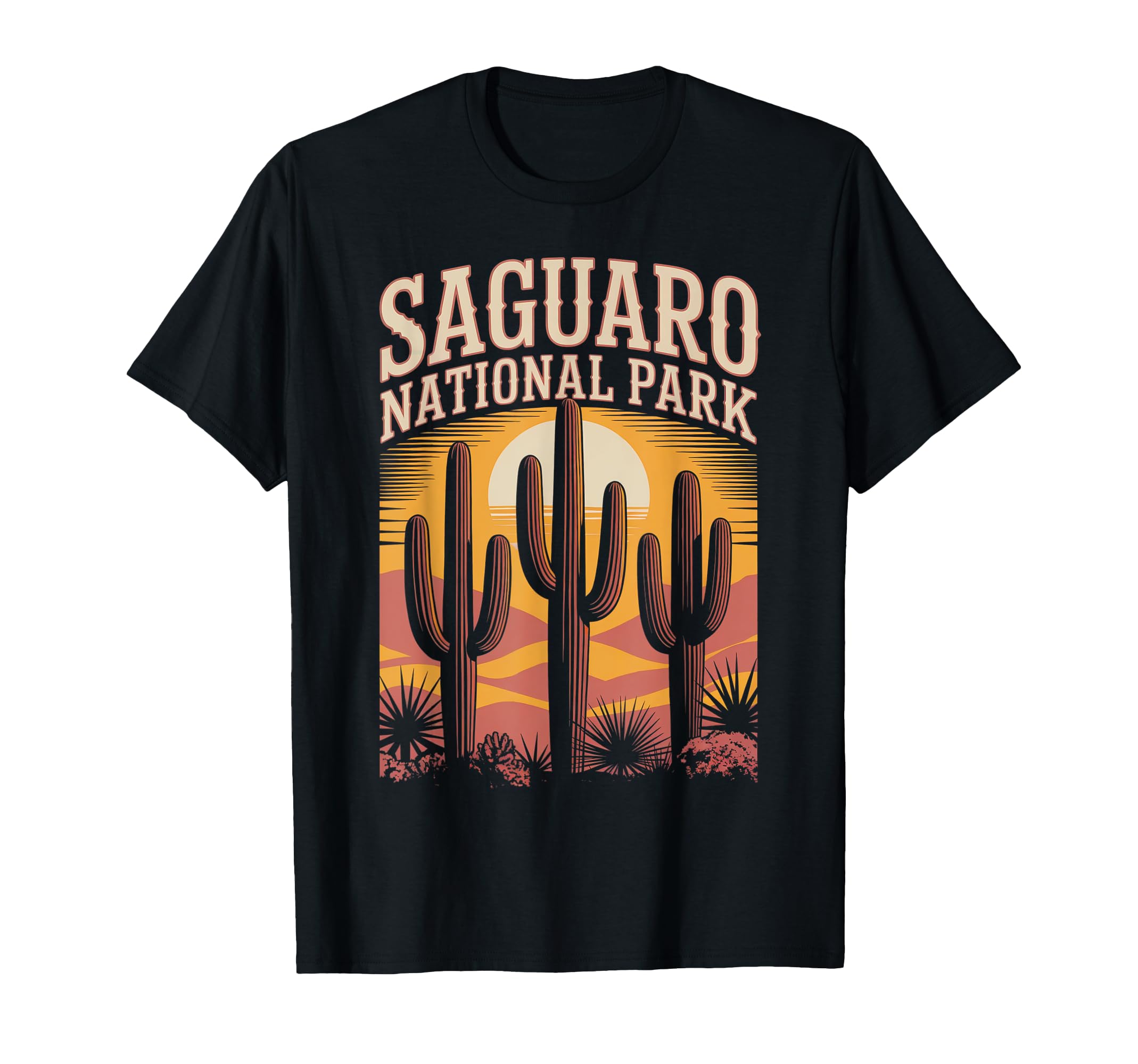 Saguaro National Park Outdoor Camping Us T-Shirt - Trendy Graphic Unisex - T-Shirt, Sweatshirt, Hoodie