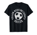 Yellow Medicine County Soccer Distressed T-Shirt - Trendy Graphic Unisex - T-Shirt, Sweatshirt, Hoodie