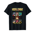 Mortal Kombat Choose Your Fighter Arcade T-Shirt - Unique Graphic Unisex - T-Shirt, Sweatshirt, Hoodie