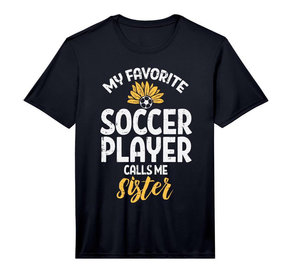 My Favorite Football Player Sister T-Shirt - Graphic Print for Adults - T-Shirt, Sweatshirt, Hoodie