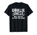 Funny Hockey Goalie Uncle Ice Hockey T-Shirt - Casual Everyday Wear Unisex - T-Shirt, Sweatshirt, Hoodie