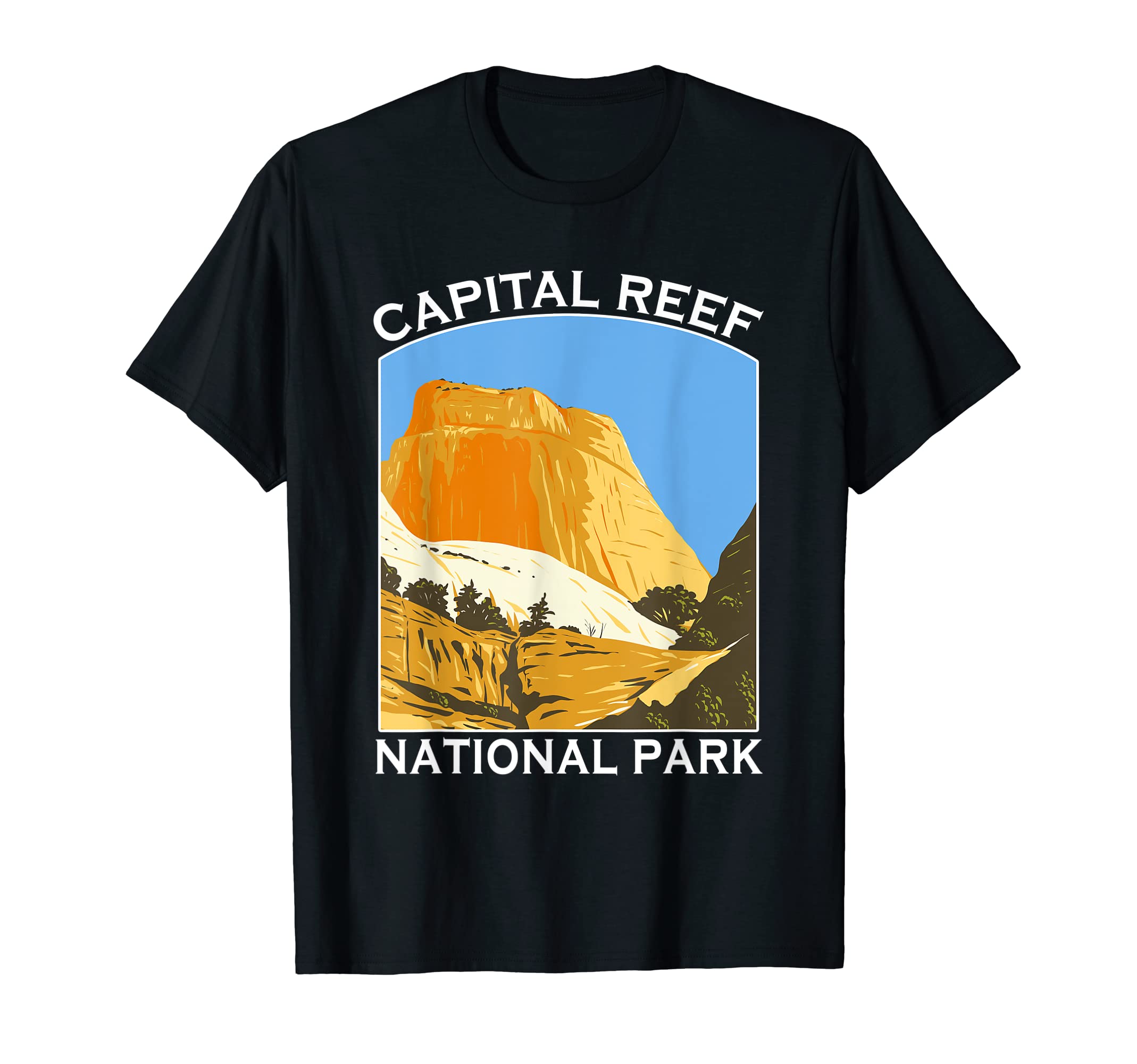 Capitol Reef National Park Utah Outdoors T-Shirt - Trendy Graphic Unisex - T-Shirt, Sweatshirt, Hoodie