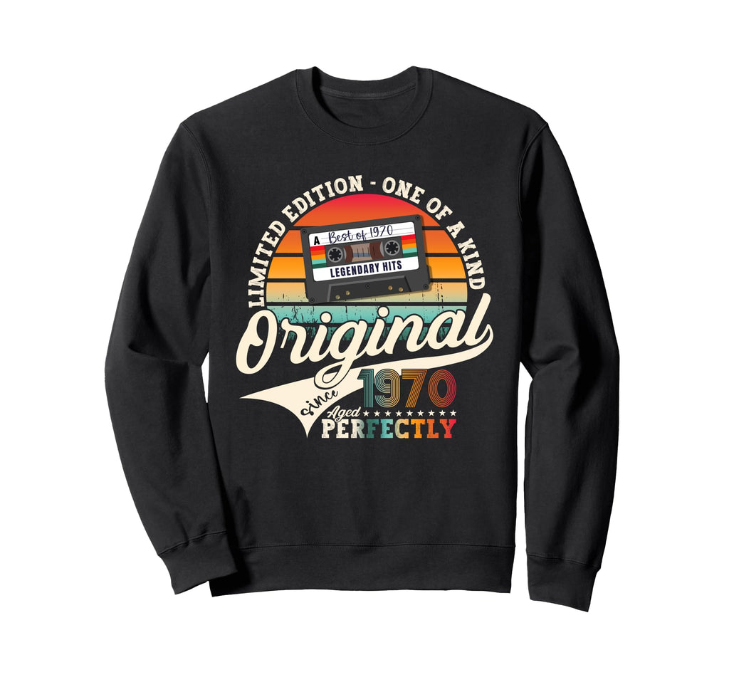 55Th Birthday Original 1970 Sweatshirt - Casual Everyday Wear Unisex - T-Shirt, Sweatshirt, Hoodie