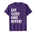 Eat Sleep Hike Repeat Funny Hiking T-Shirt - Aesthetic Graphic for Adults - T-Shirt, Sweatshirt, Hoodie