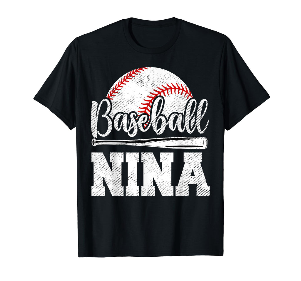 Baseball Nina Baseball Player Game Day T-Shirt - Trendy Graphic for Adults - T-Shirt, Sweatshirt, Hoodie
