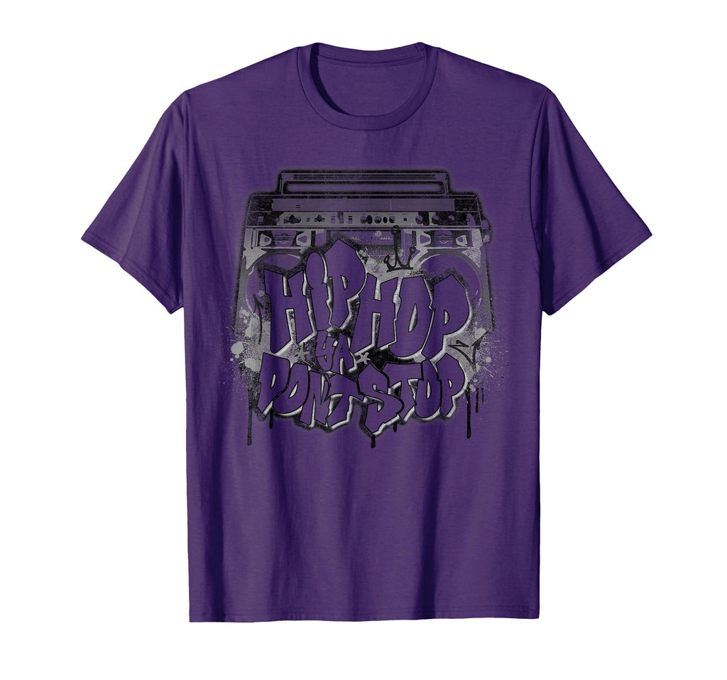 Hip Hop Ya Dont Stop Old School 80S T-Shirt - Aesthetic Graphic Men Women - T-Shirt, Sweatshirt, Hoodie