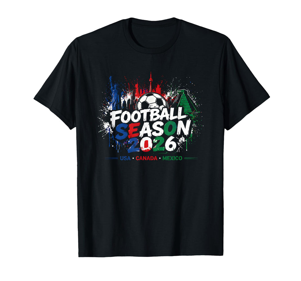 Football Season 2026 Soccer Passion T-Shirt - Minimalist Print Unisex - T-Shirt, Sweatshirt, Hoodie