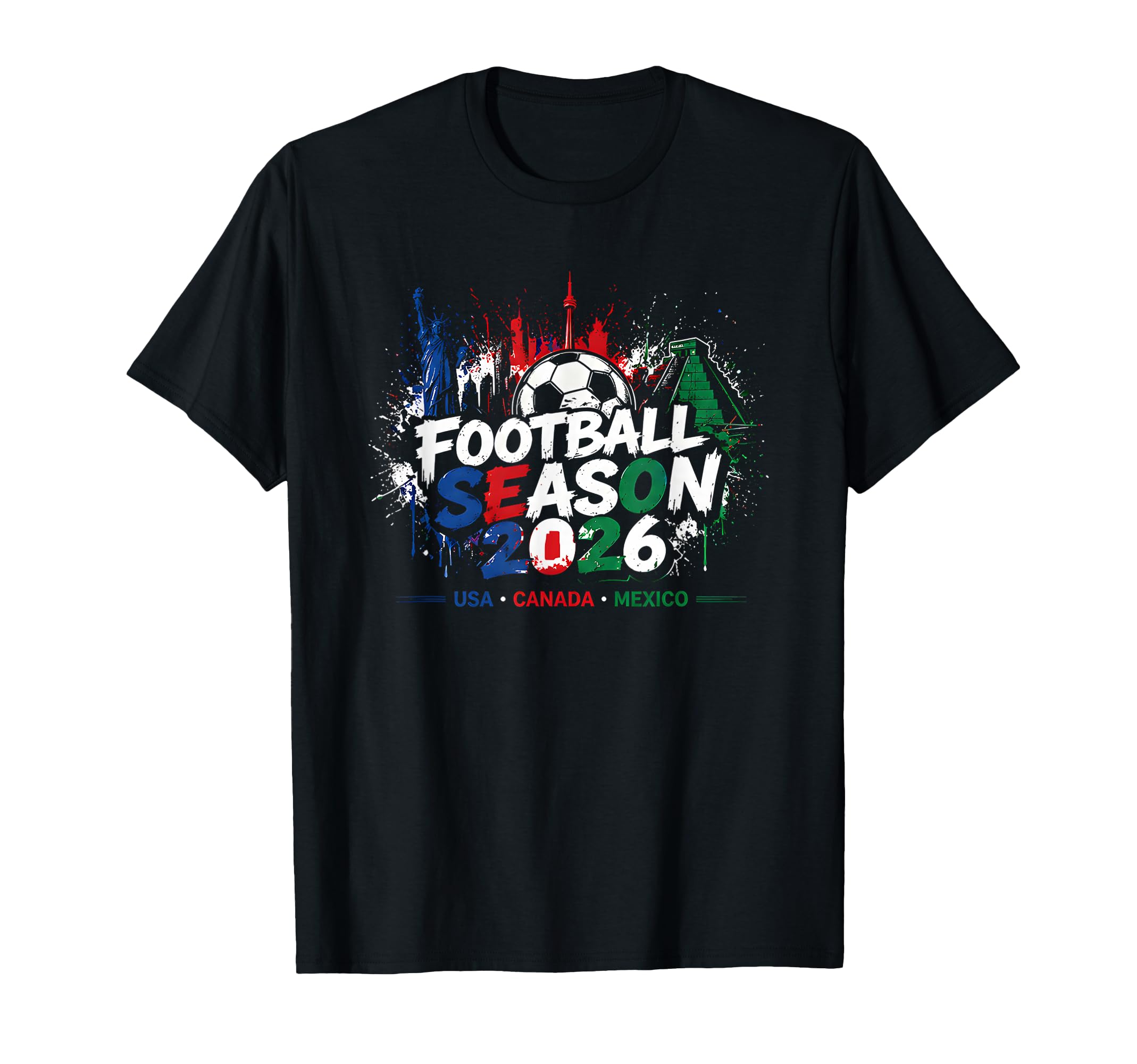 Football Season 2026 Soccer Passion T-Shirt - Minimalist Print Unisex - T-Shirt, Sweatshirt, Hoodie