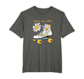 Daisy Me Rollin Skate And Yellow T-Shirt - Fun Novelty Design Men Women - T-Shirt, Sweatshirt, Hoodie