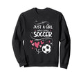 Funny Just Who Loves Soccer Sweatshirt - Custom Art Print for Adults - T-Shirt, Sweatshirt, Hoodie