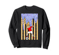 Soccer Usa Flag Soccer Dabbing Dab Sweatshirt - Trendy Graphic Men Women - T-Shirt, Sweatshirt, Hoodie