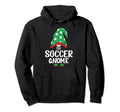 Soccer Gnome Matching Family Pajama Hoodie - Custom Art Print for Adults - T-Shirt, Sweatshirt, Hoodie