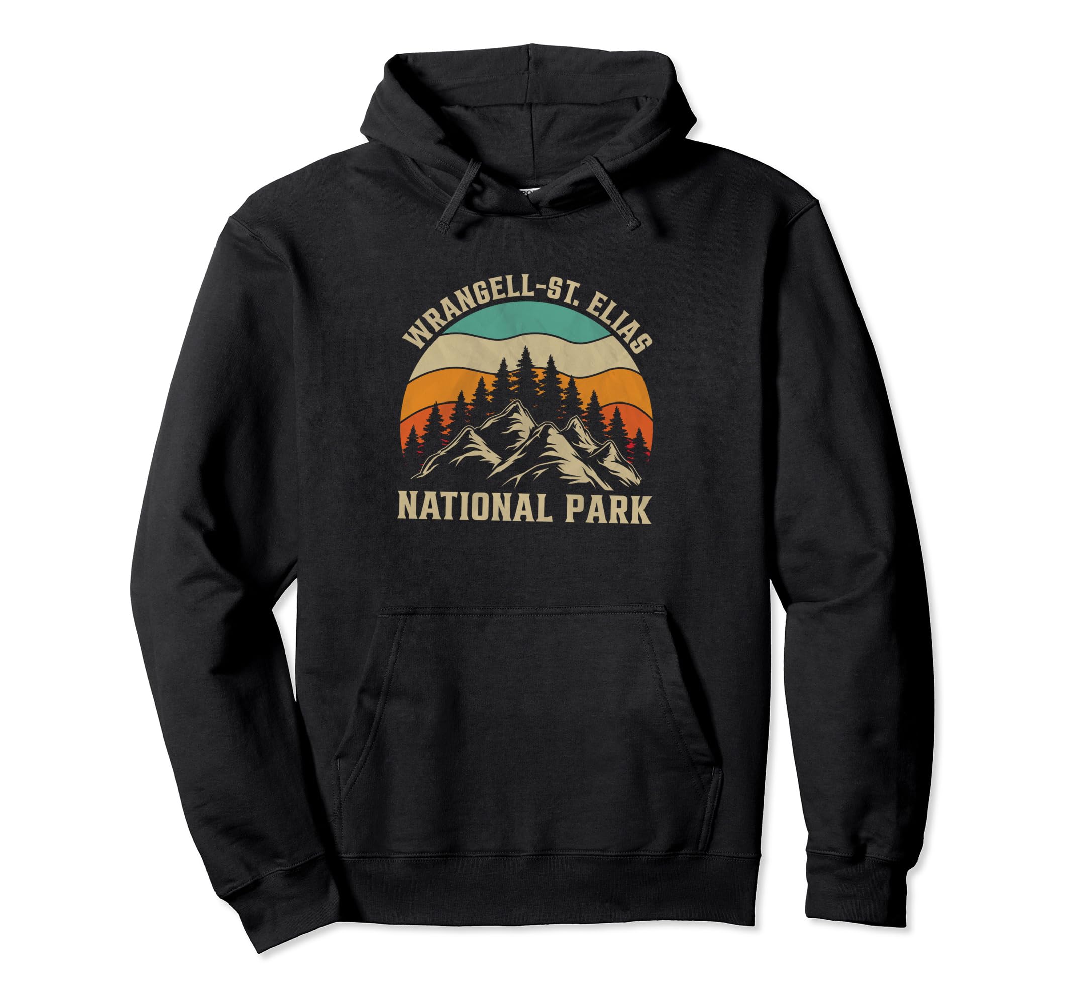 Wrangell St Elias National Park Hoodie - Graphic Print for Adults - T-Shirt, Sweatshirt, Hoodie