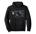 Huntington Beach California Surf Hoodie - Custom Art Print for Adults - T-Shirt, Sweatshirt, Hoodie