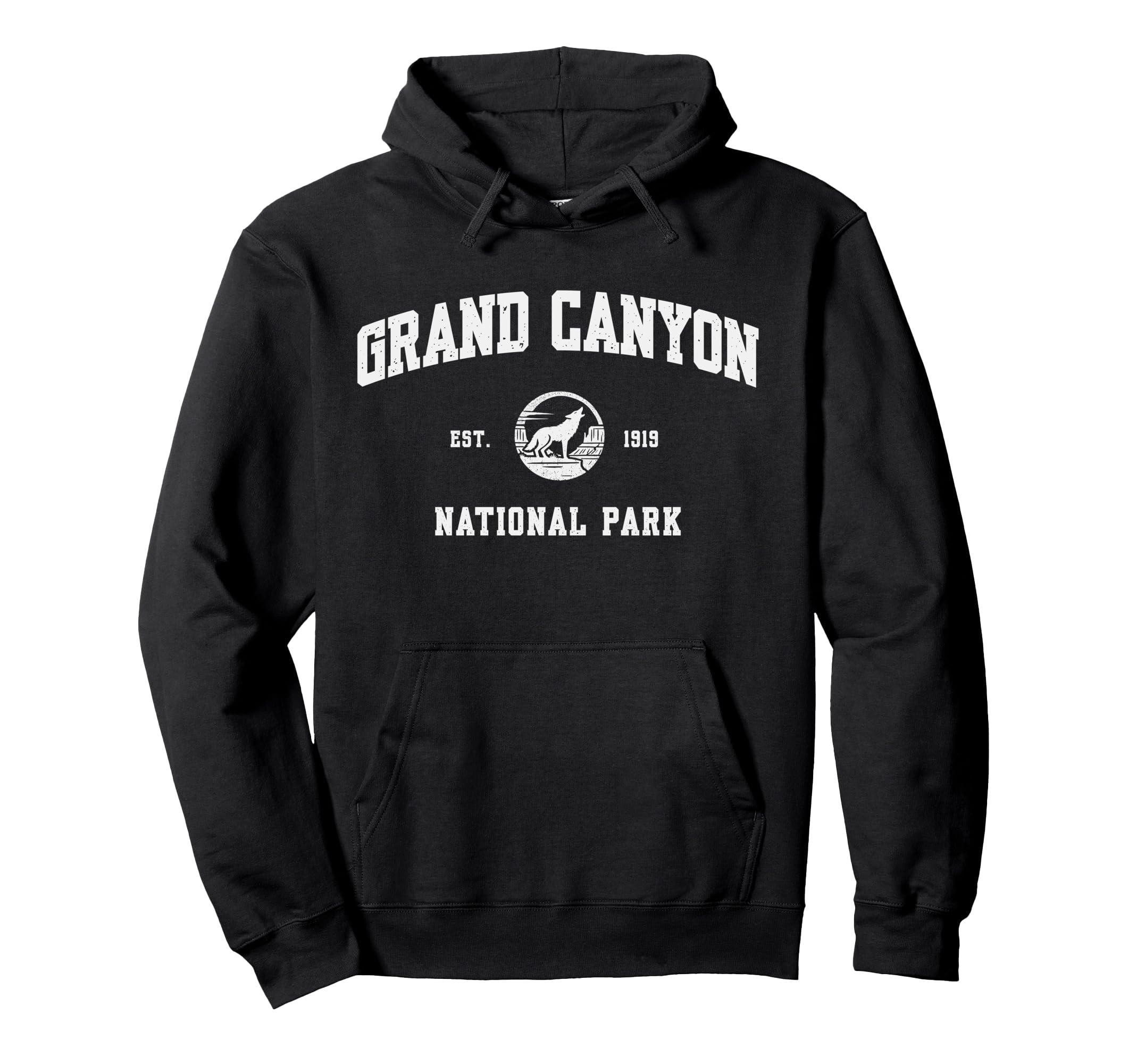 Grand Canyon National Park Sports Text Hoodie - Streetwear Style Men Women - T-Shirt, Sweatshirt, Hoodie