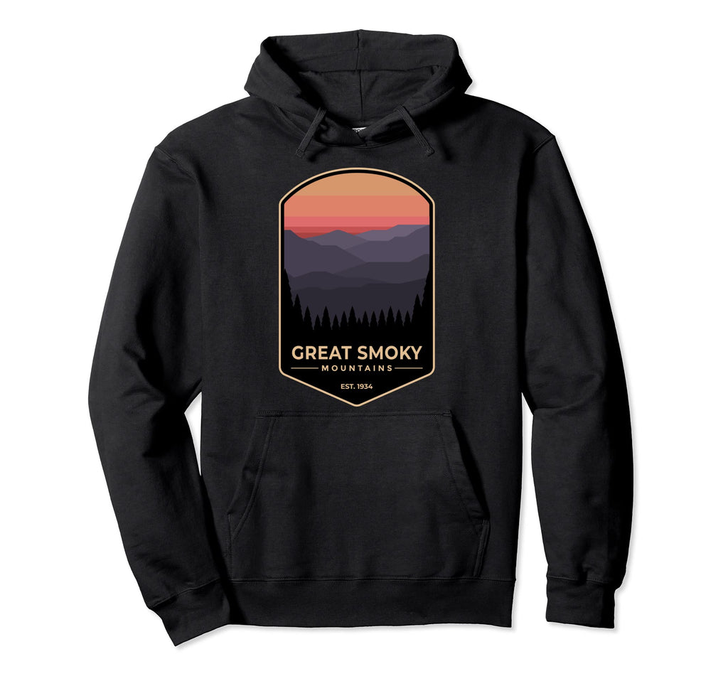 Great Smoky Mountains National Park Gift Hoodie - Unique Graphic for Adults - T-Shirt, Sweatshirt, Hoodie