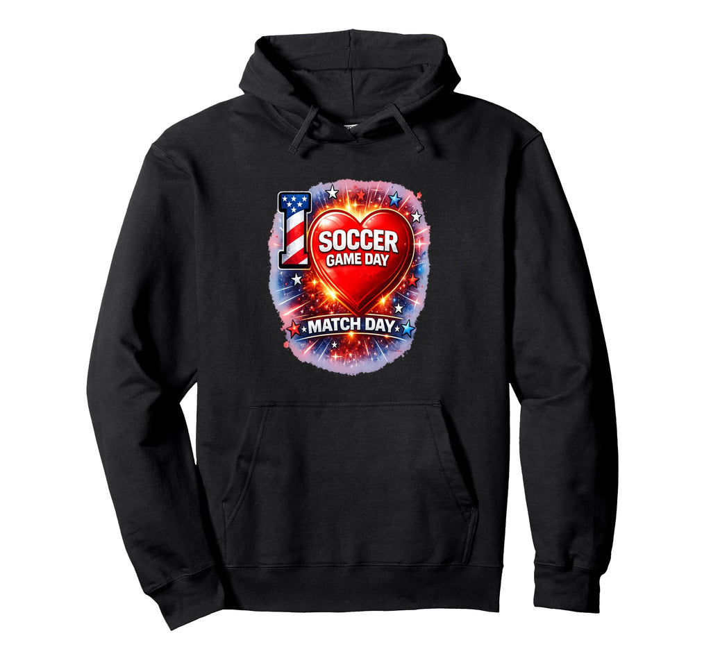Summer 2026 Soccer Match Day Game Day I Hoodie - Aesthetic Graphic Unisex - T-Shirt, Sweatshirt, Hoodie