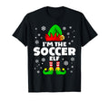 Funny Soccer Elf Family Matching T-Shirt - Custom Art Print for Adults - T-Shirt, Sweatshirt, Hoodie