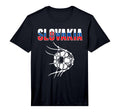 Slovakia Soccer Ball Net Support Slovak T-Shirt - Unique Graphic Unisex - T-Shirt, Sweatshirt, Hoodie
