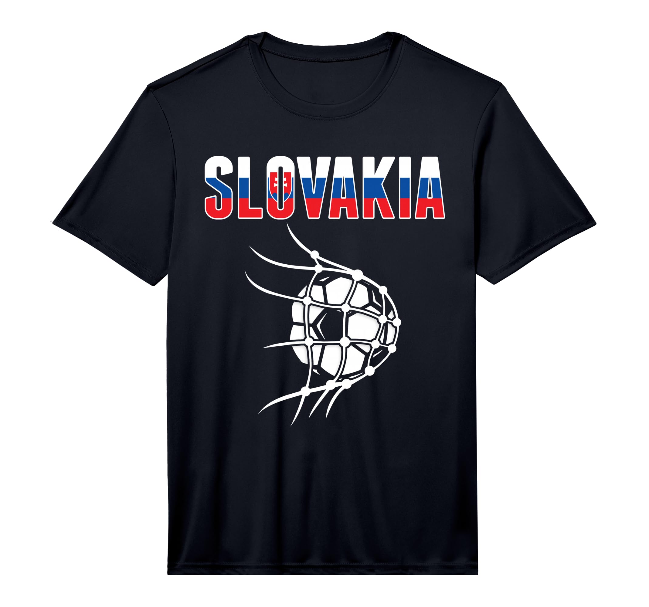 Slovakia Soccer Ball Net Support Slovak T-Shirt - Unique Graphic Unisex - T-Shirt, Sweatshirt, Hoodie