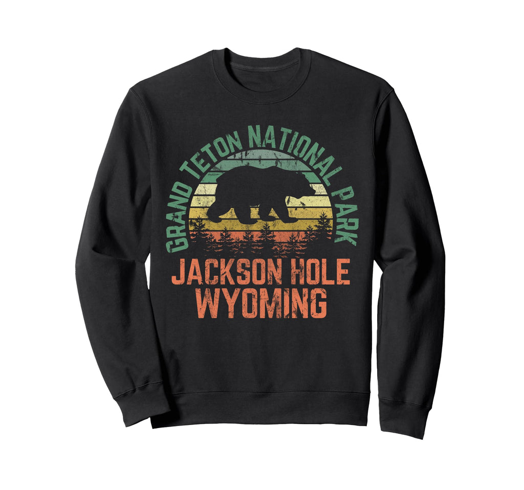 Grand Teton National Park Wyoming Sweatshirt - Unique Graphic Men Women - T-Shirt, Sweatshirt, Hoodie