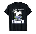 Football Just Who Loves Soccer T-Shirt - Casual Everyday Wear for Adults - T-Shirt, Sweatshirt, Hoodie