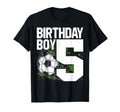 5Th Birthday Soccer Fan 5 Years Old T-Shirt - Fun Novelty Design Unisex - T-Shirt, Sweatshirt, Hoodie
