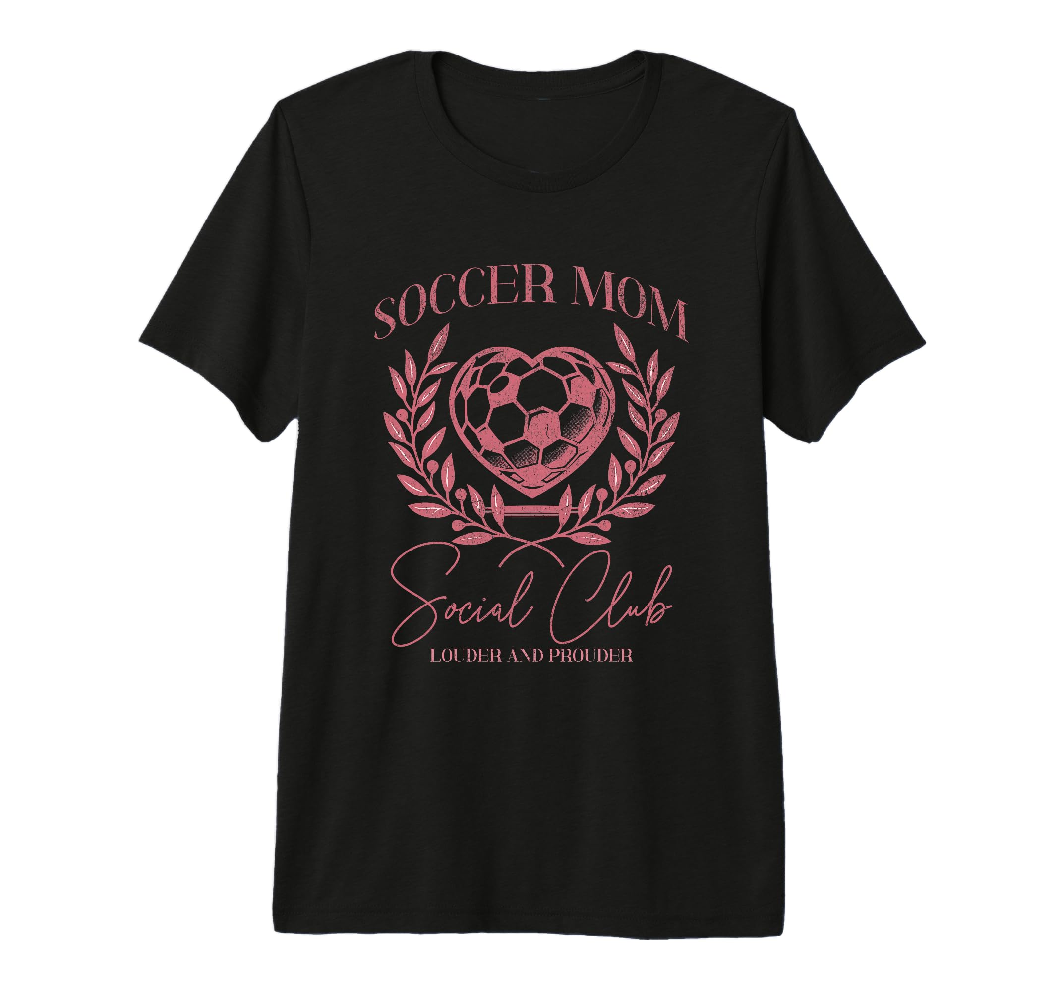Soccer Mom Social Club Heart Sideline T-Shirt - Aesthetic Graphic Unisex - T-Shirt, Sweatshirt, Hoodie